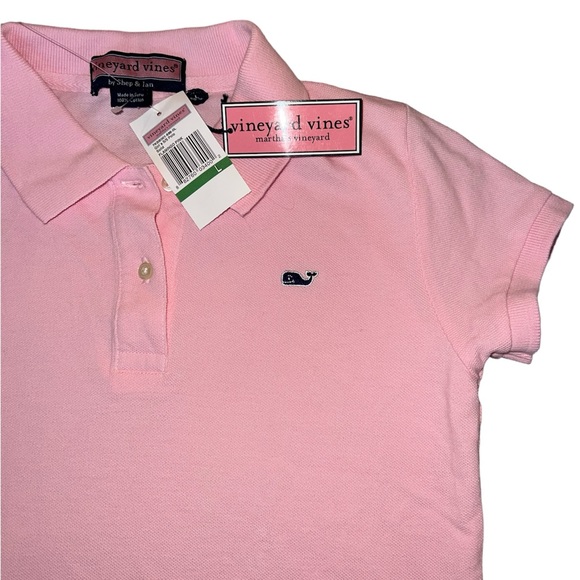 NWT Girls Vineyard Vines Polo Shirt | Size Large (16-18) - Picture 3 of 4